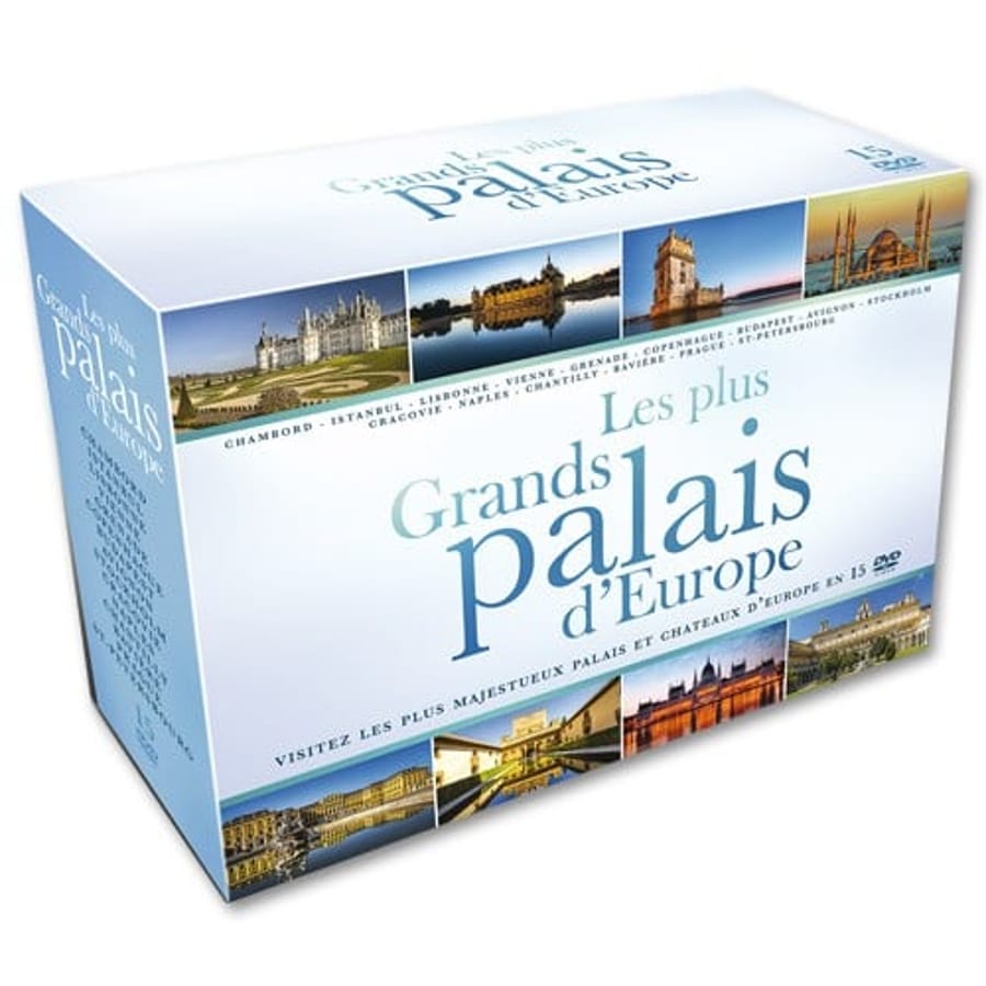 Les Plus Grands Palais d’Europe - Coffret 15 DVD