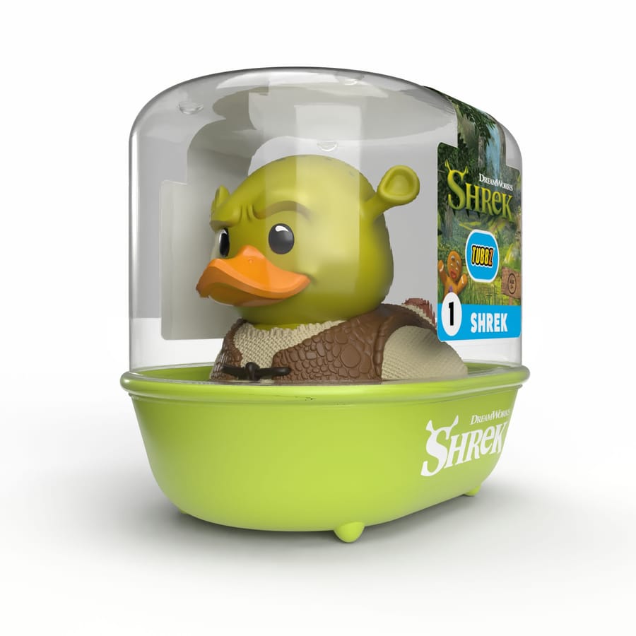 Numskull - TUBBZ Canard de bain - Shrek - Shrek (Première Édition) - 9cm