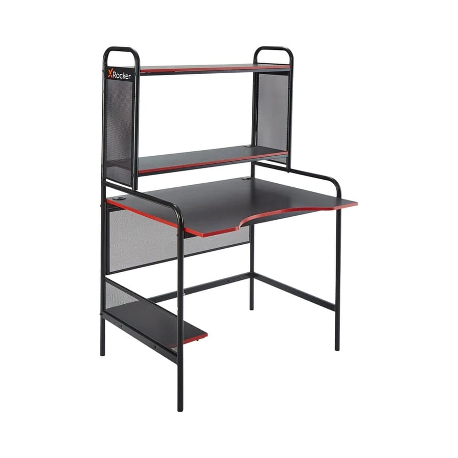 X-Rocker - Icarus Gaming Desk Station Black