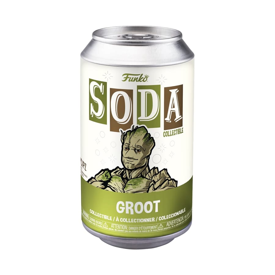 Funko Vinyl Soda: Guardians of the Galaxy 3 - Groot (chance of special Chase edition)
