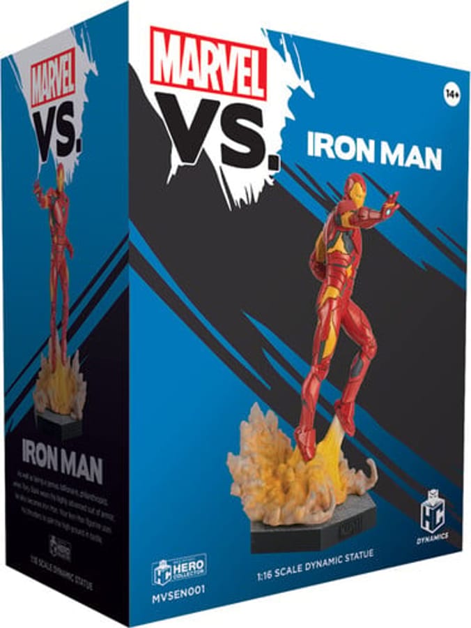 Marvel 1:18 Dynamics Figur - Iron Man 13 cm