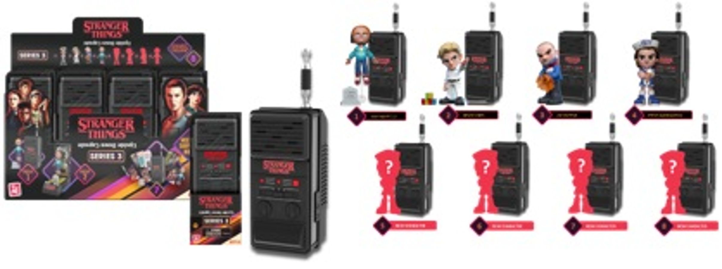 YuMe - Stranger Things - Upside Down Capsule Series 3 (Display 8 units)