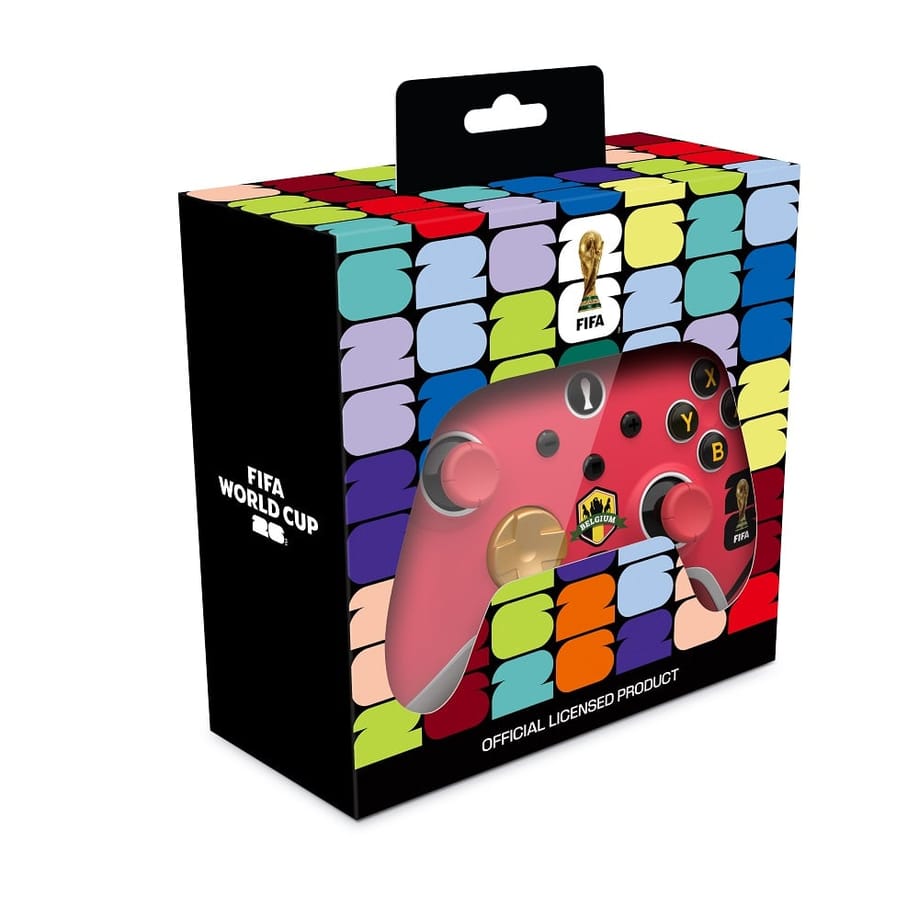 FIFA WorldCup 26 - AURORA+ Belgium Wireless Controller for Switch, Switch 2, PC, Android and IOS