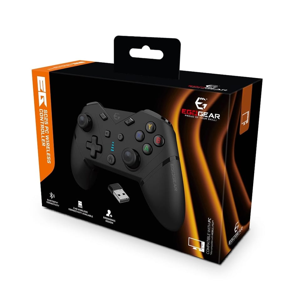 EgoGear - Manette sans fil SC25 pour PC