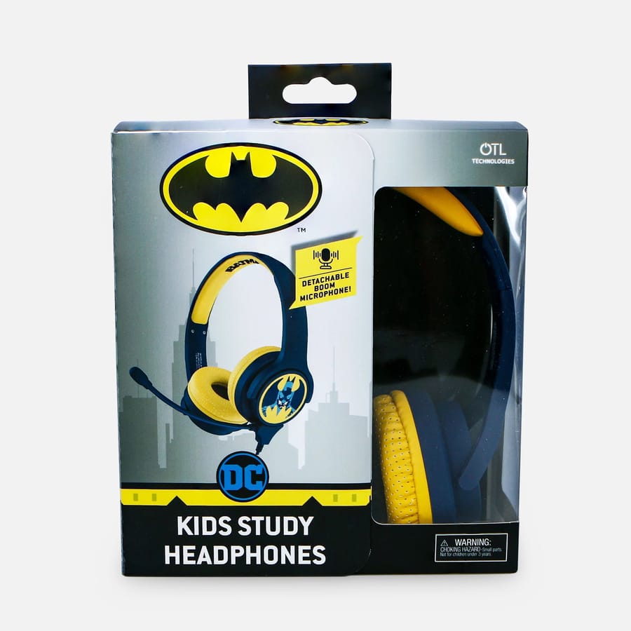 Batman - Casque interactif Logo de Batman pour enfants avec microphone