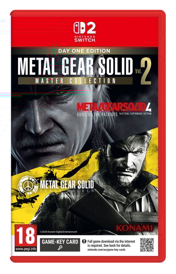 METAL GEAR SOLID: MASTER COLLECTION Vol.2 - Day One Edition - Game-key Card - Nintendo Switch 2 version