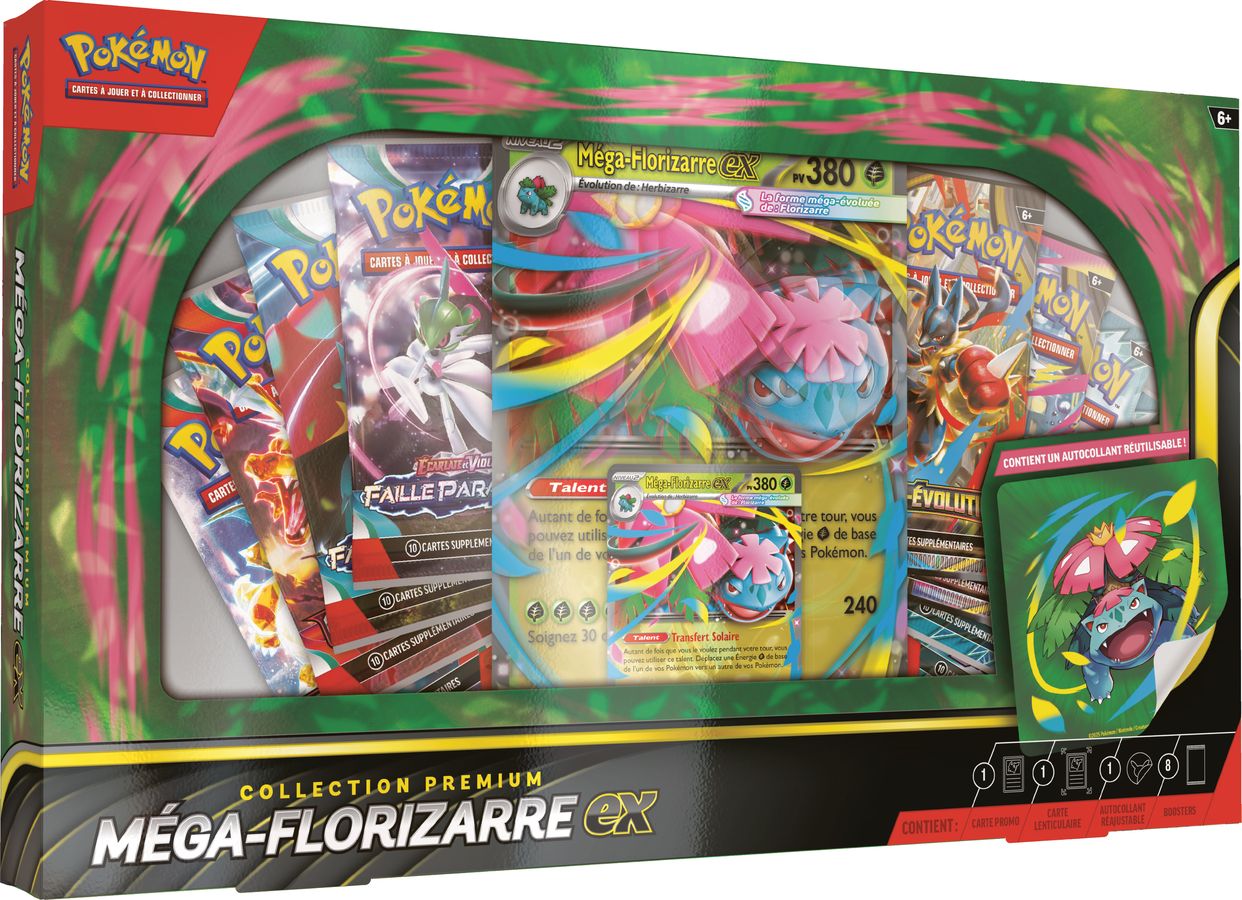 Pokémon JCC : Collection Premium Méga-Florizarre-ex - FR
