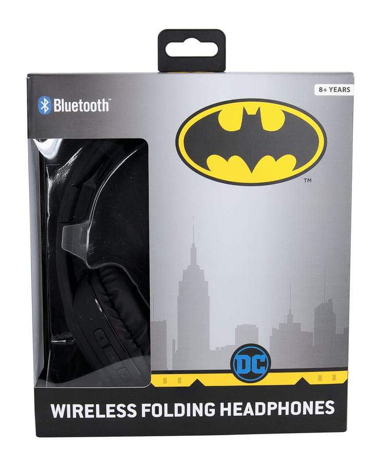 Batman - Dark Knight Wireless Bluetooth Folding Headphones
