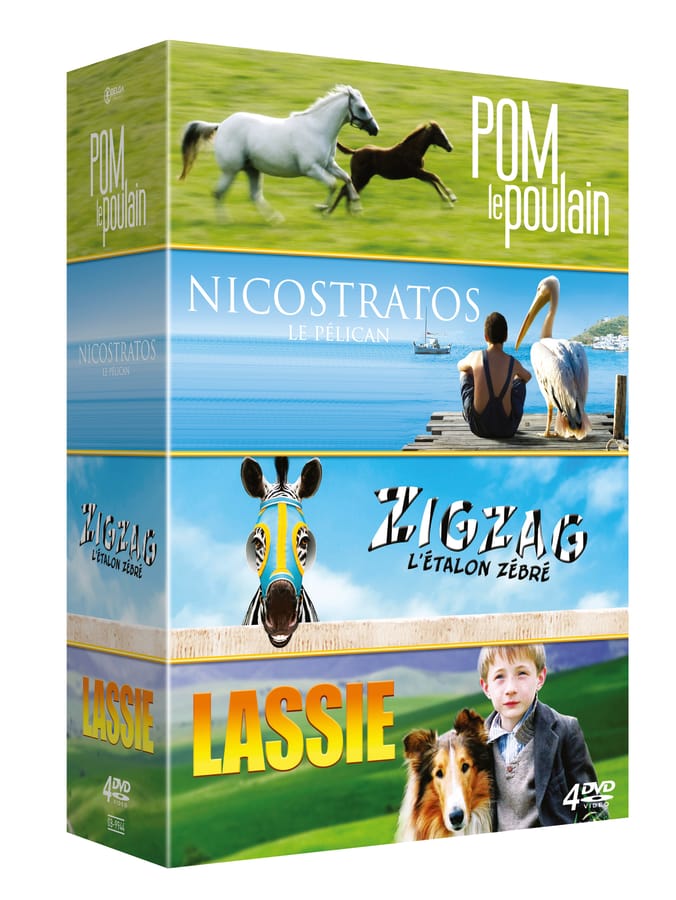 NOS AMIS LES ANIMAUX 4 dvd