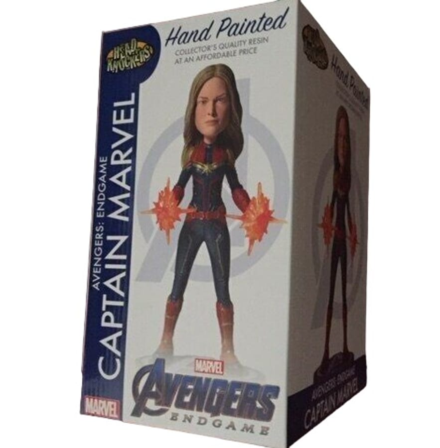 Marvel - Avengers Slutspel Huvudknackare Kapten Marvel 20cm