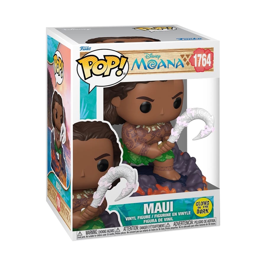 Funko Pop! Premium: Disney: Moana - Maui (Glow in the Dark)