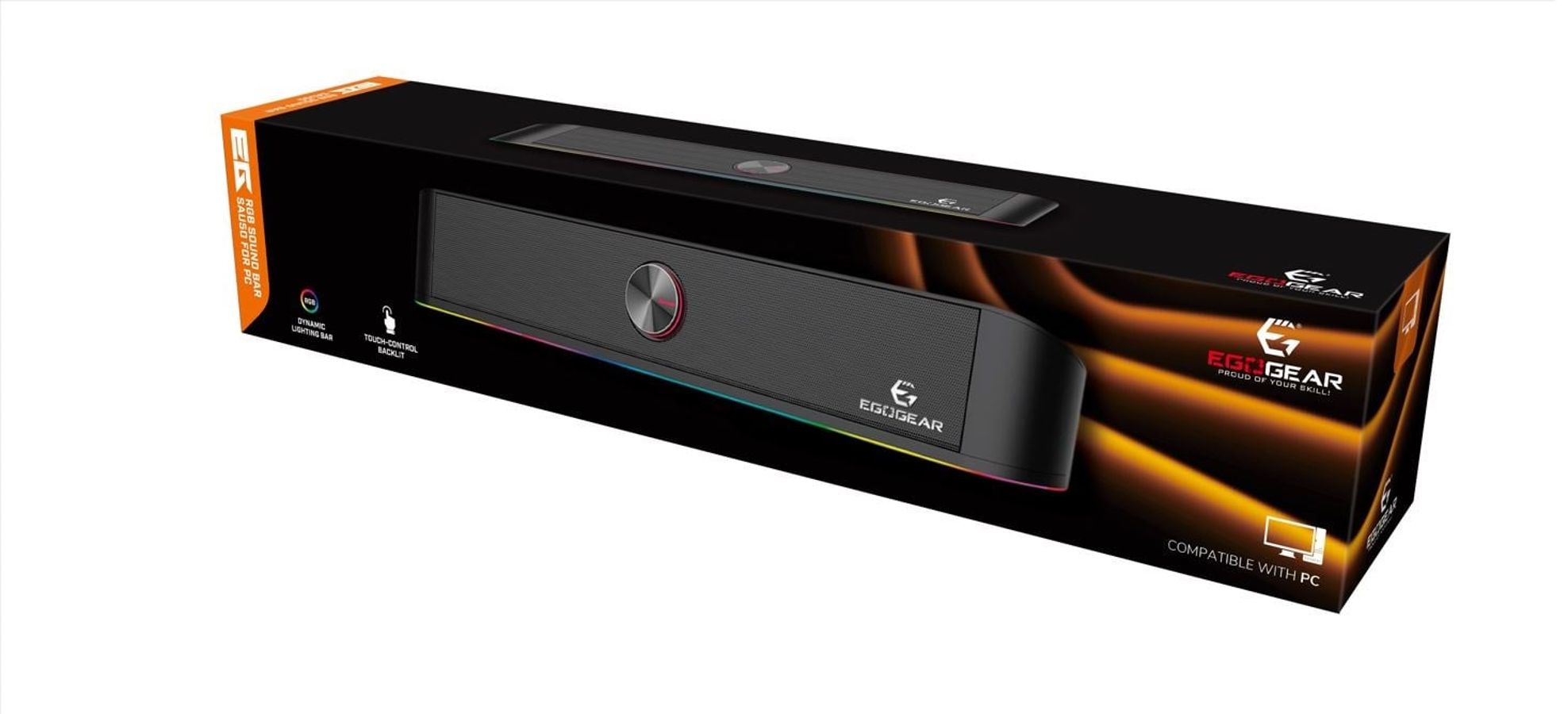 EgoGear - SAU50 RGB Desktop Soundbar