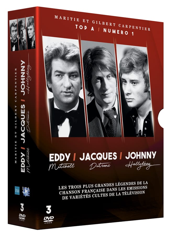 Numéro 1 - Coffret : Johnny Hallyday / Eddy Mitchell / Jacques Dutronc
