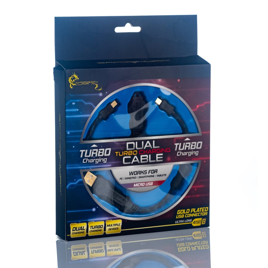 Dragonwar Dual Turbo Charging Cable
