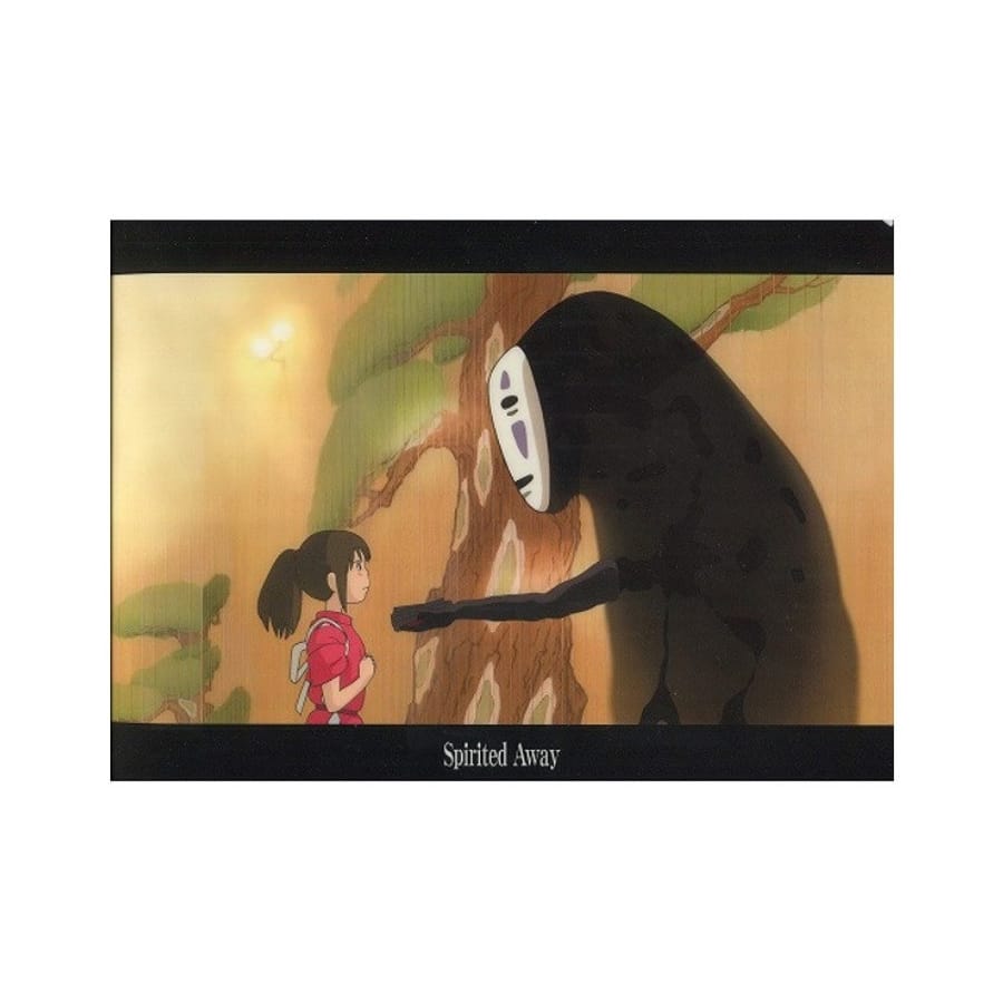Ghibli - La città incantata - Chihiro & No Face Cartella A4