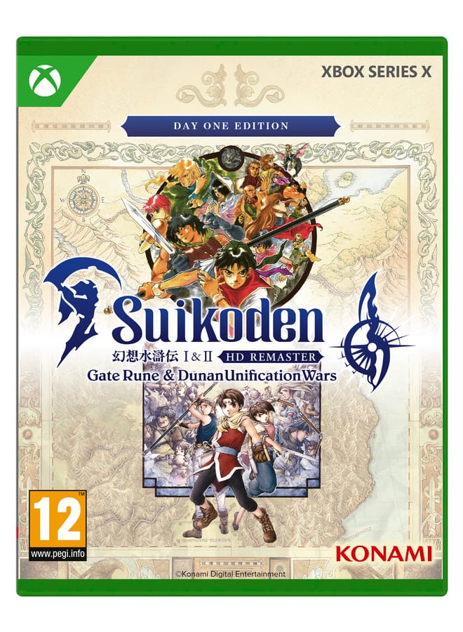 Suikoden 1 & 2 HD Remaster: Gate Rune and Dunan Unification Wars - Day One Edition - Xbox Series X version