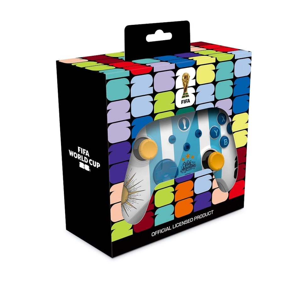 FIFA WorldCup 26 - AURORA+ Manette sans fil Argentine pour Switch, Switch 2, PC, Android et IOS