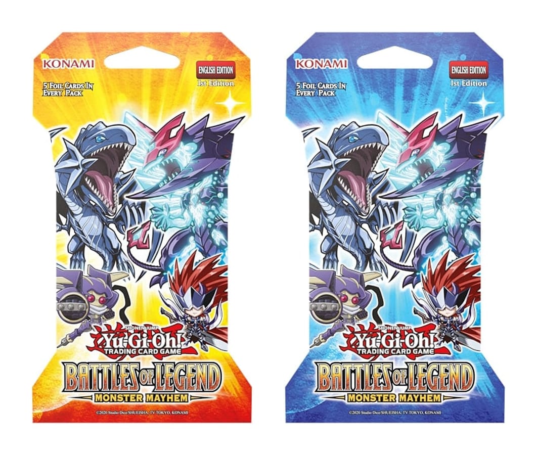 Yu-Gi-Oh! JCC - Pack de Booster Battles of Legend: Monster Mayhem (Blister cartonné) - FR