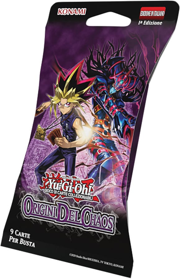 Yu-Gi-Oh! GCC - Confezione di busta Origini del Chaos (Confezione Rigida) - IT