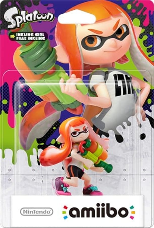 Amiibo Inklink Girl Splatoon Collection