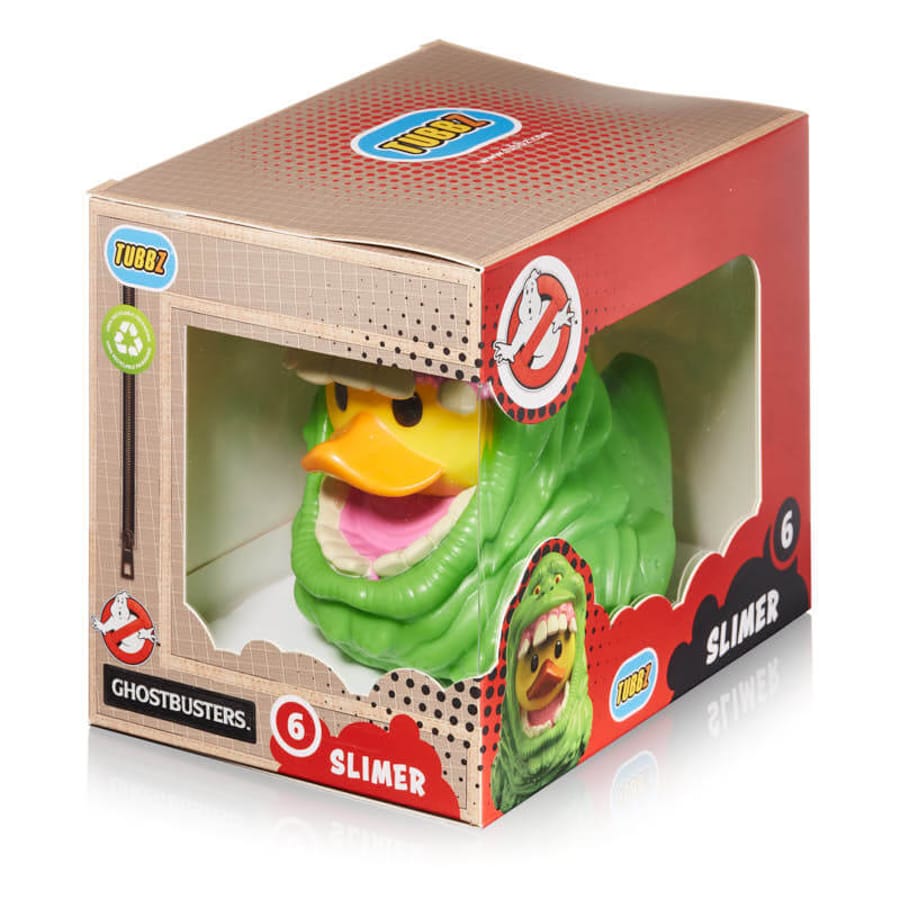 Best of TUBBZ Boxed Bath Duck - Ghostbusters - Slimer - 9cm
