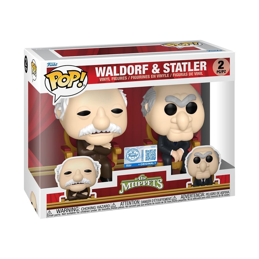 Funko Pop! 2-Pack: The Muppets - Waldorf and Statler