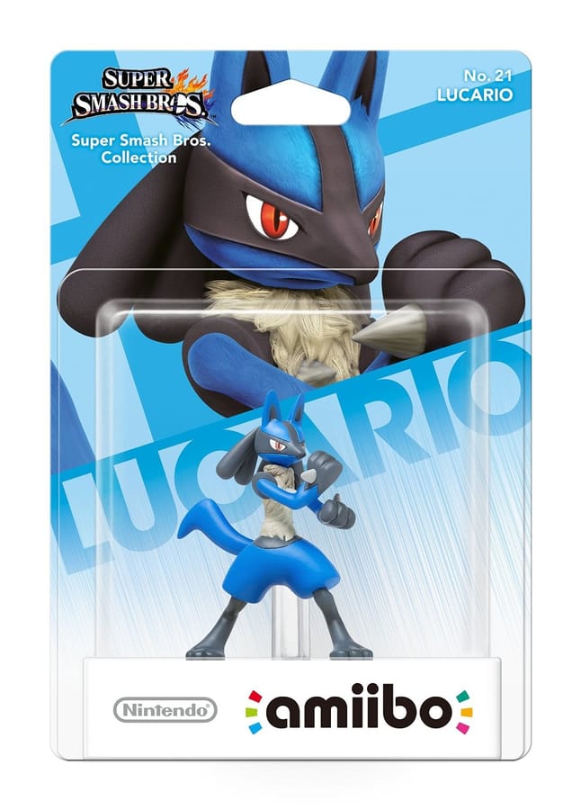 Amiibo n°21 Lucario - Super Smash Bros. Collection