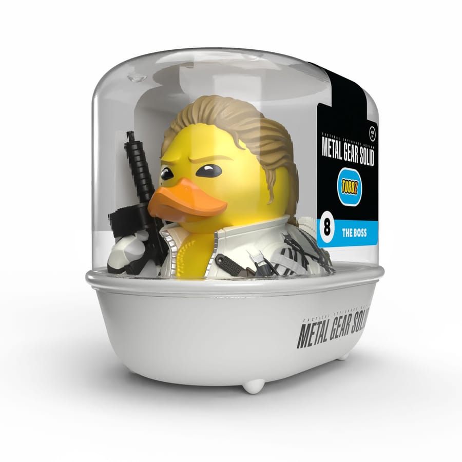 Numskull - TUBBZ Pato de Baño - Metal Gear Solid - The Boss (Primera Edición) - 9cm