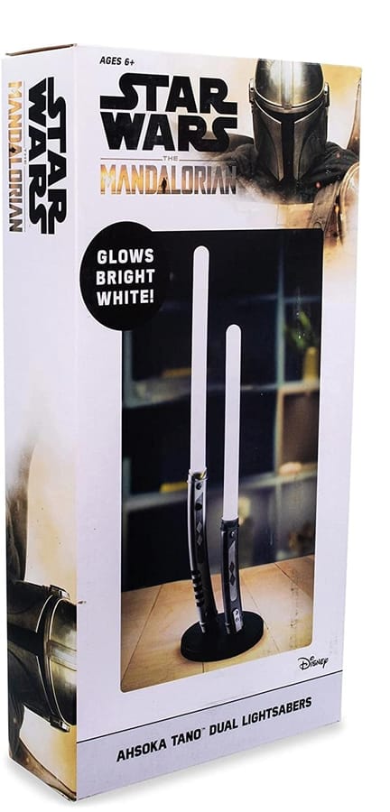 UKONIC - Star Wars - Ahsoka Double Lightsaber (Mandalorian Version) Desk Light Up LED - 60cm