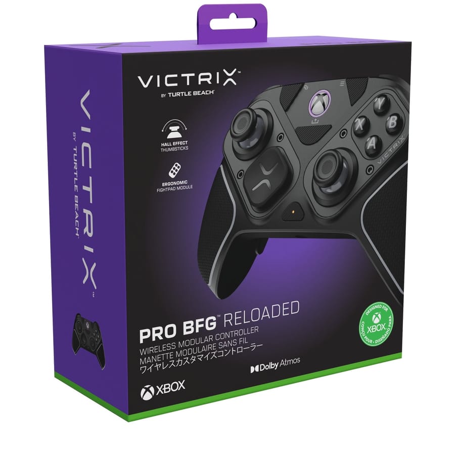 Victrix Pro BFG Reloaded Wireless Modular Controller Black for Xbox Series X|S, Xbox One, PC, Mac, Mobile & Smart TV