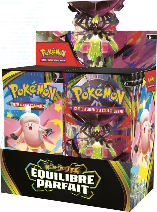 Pokémon JCC : Display de Pack de Booster Méga-Évolution - ME03 Équilibre Parfait (Display x36) - FR