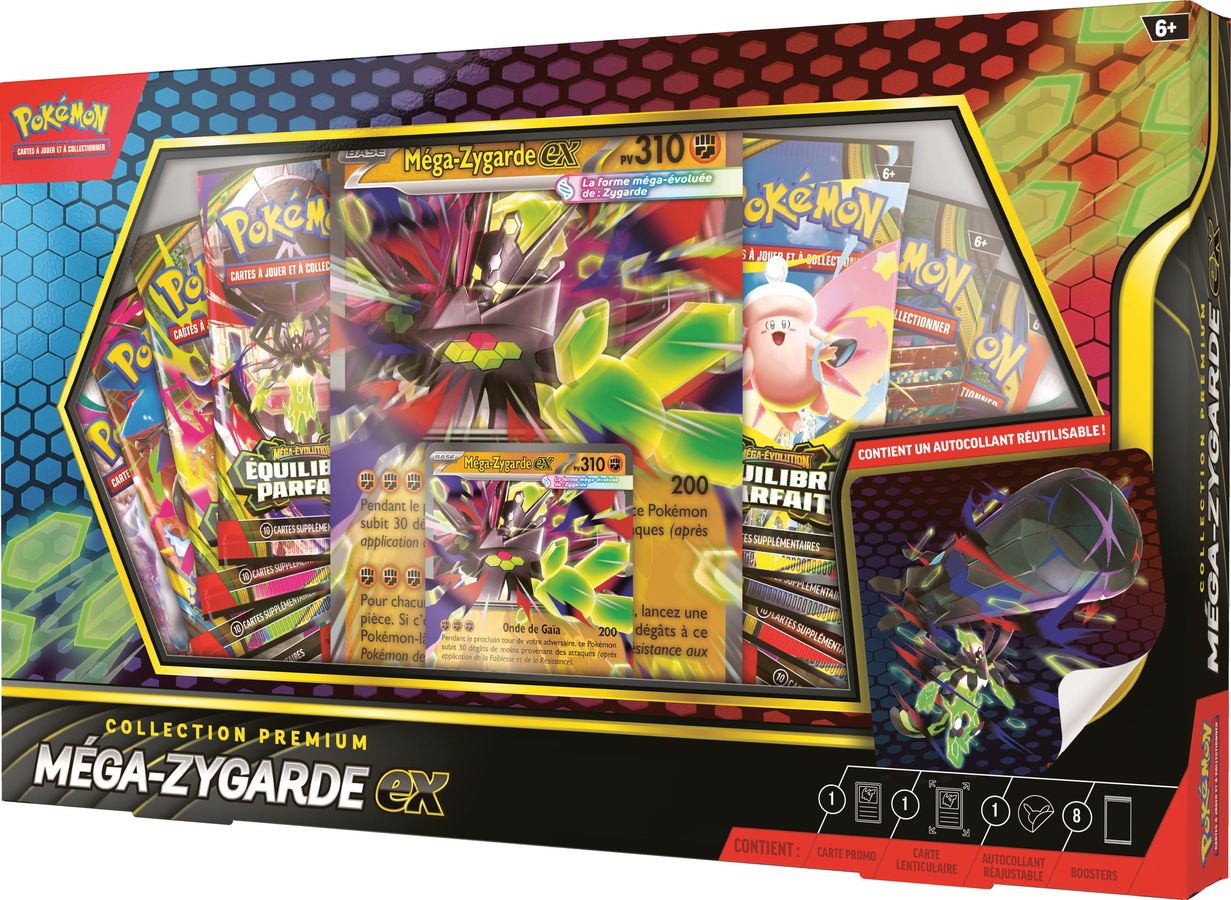 Pokémon JCC : Collection Premium Méga-Zygarde-ex - FR