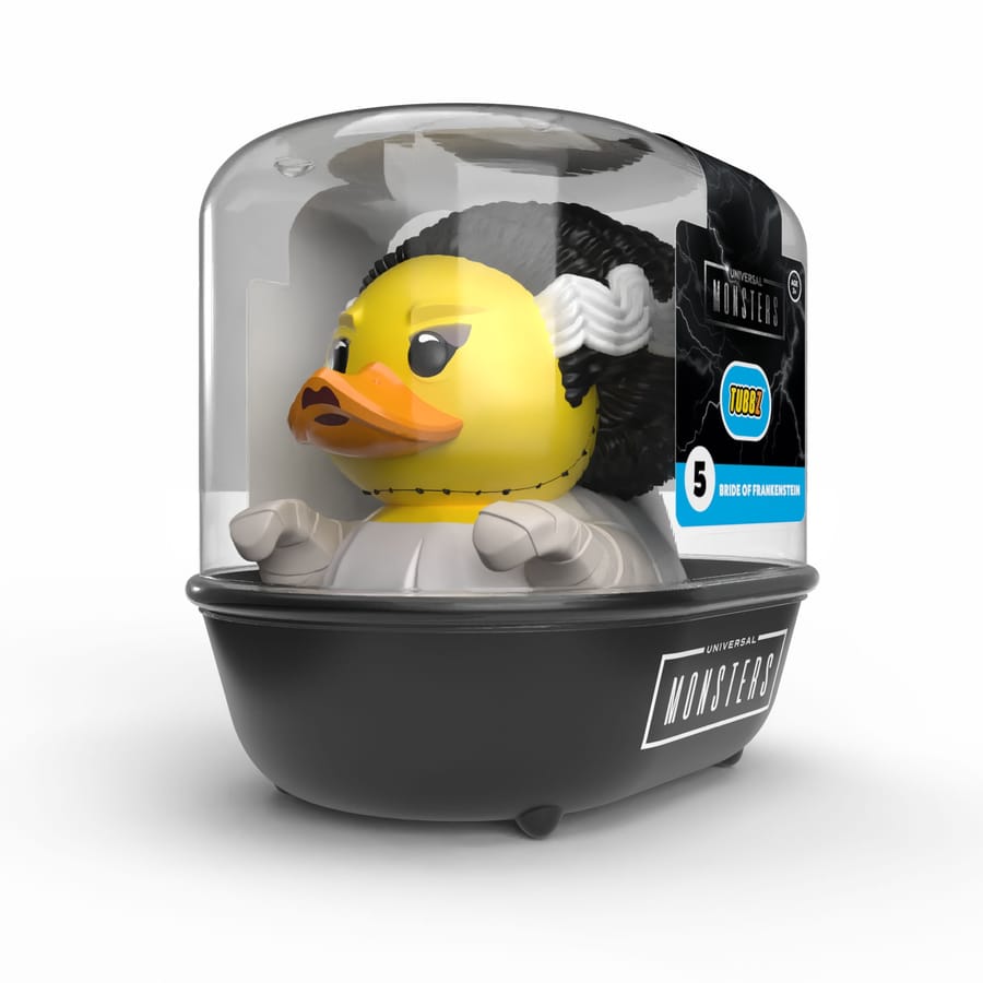 Numskull - TUBBZ Bath Duck - Universal Studios Monsters - Bride of Frankenstein (First Edition) - 9cm