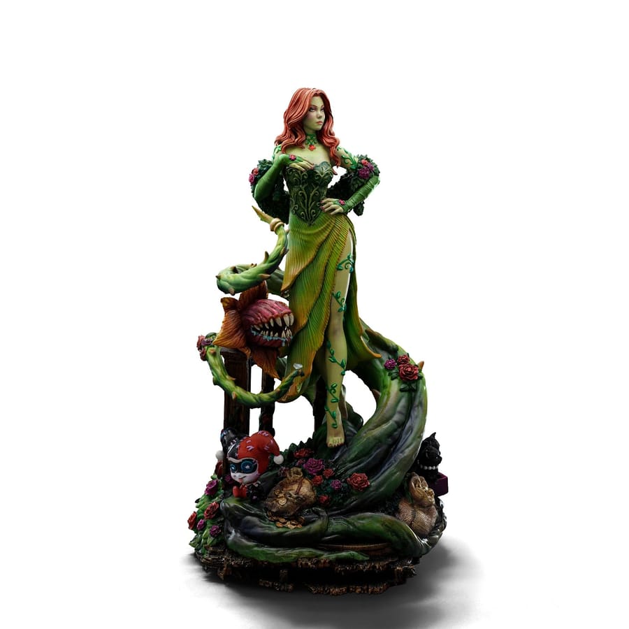 Iron Studios - Deluxe Art Scale 1/10 - DC Comics - Gotham Sirens - Poison Ivy Estatua 25.5cm