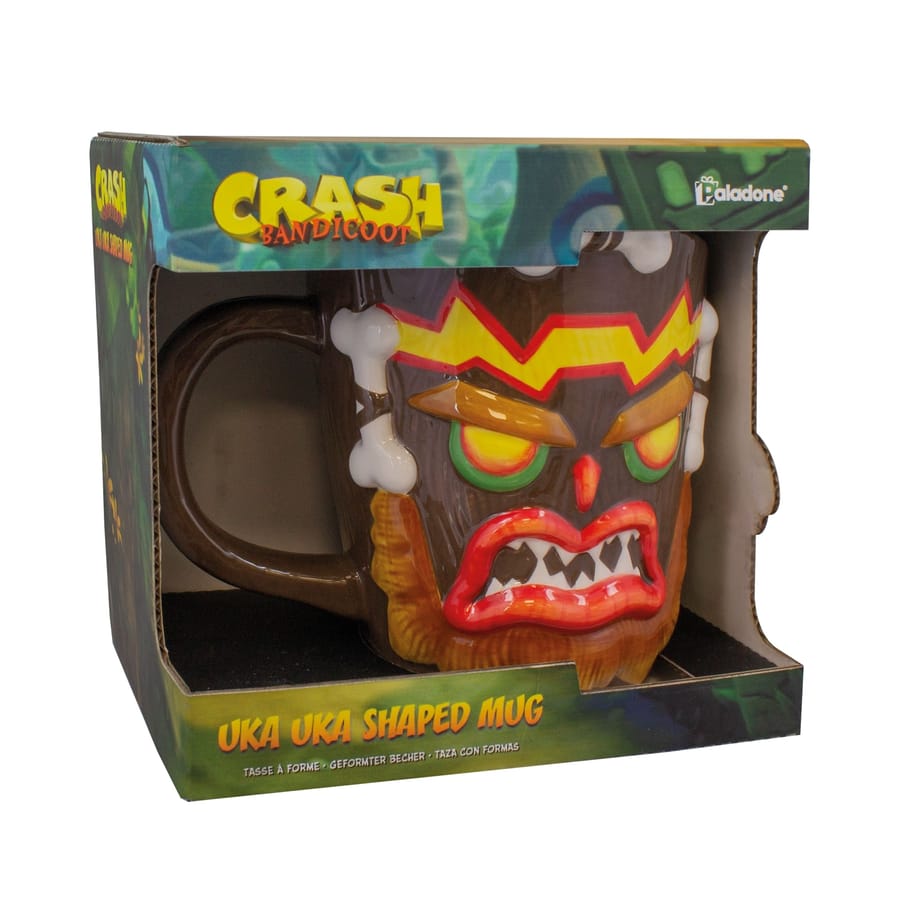  Crash Bandicoot - Tazza a forma di Uka Uka