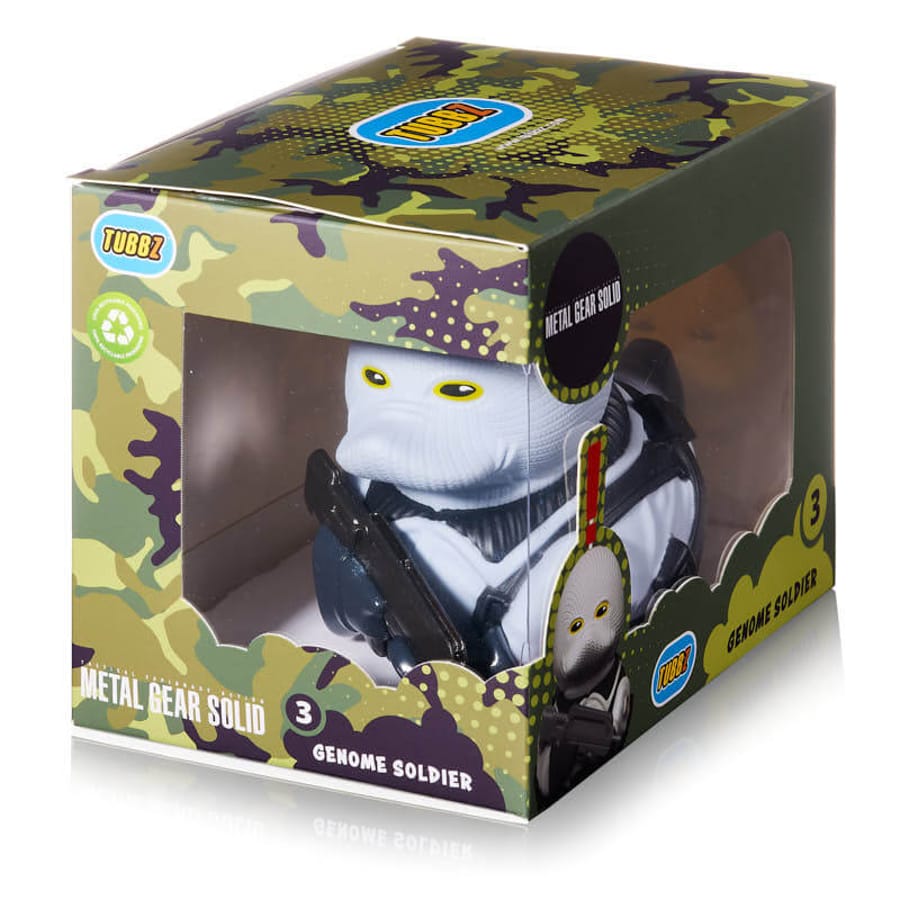 Numskull - TUBBZ Bath Duck - Metal Gear Solid - Genome Soldier - 9cm