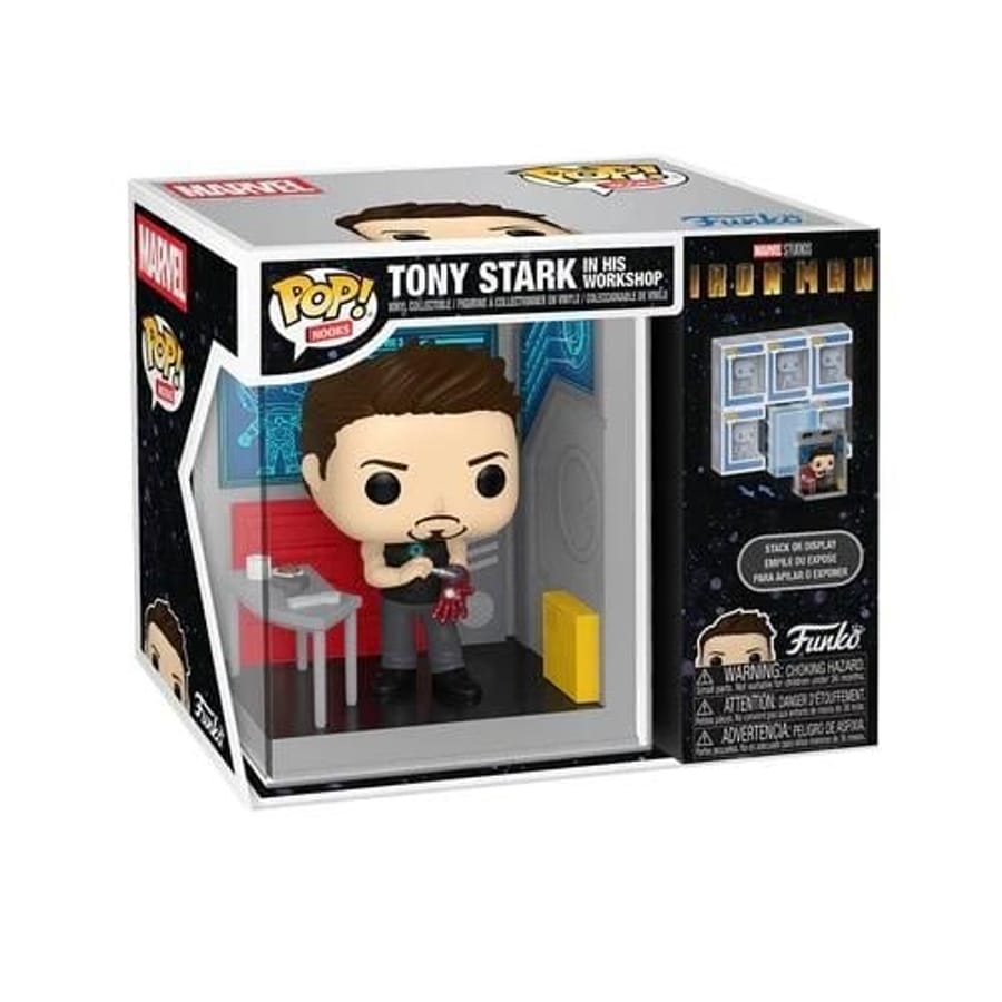Funko Pop! Nooks: Marvel - Iron Man - Tony's Garage