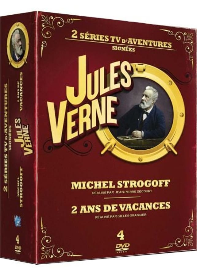 Jules Verne - Coffret : Michel Strogoff + Deux ans de vacances