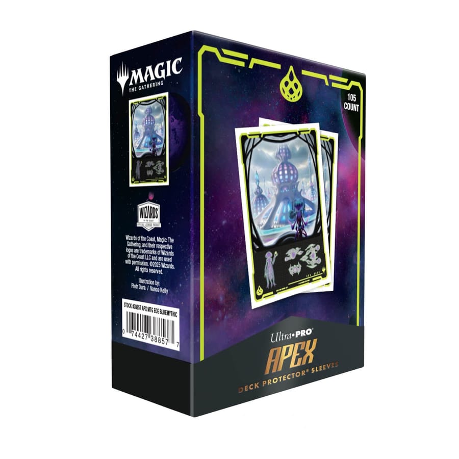 Ultra Pro - Magic: The Gathering - Aux Portes des Éternités - Sachet de 105 protèges cartes Apex Uthros, Noyau Divin Titanesque - UK
