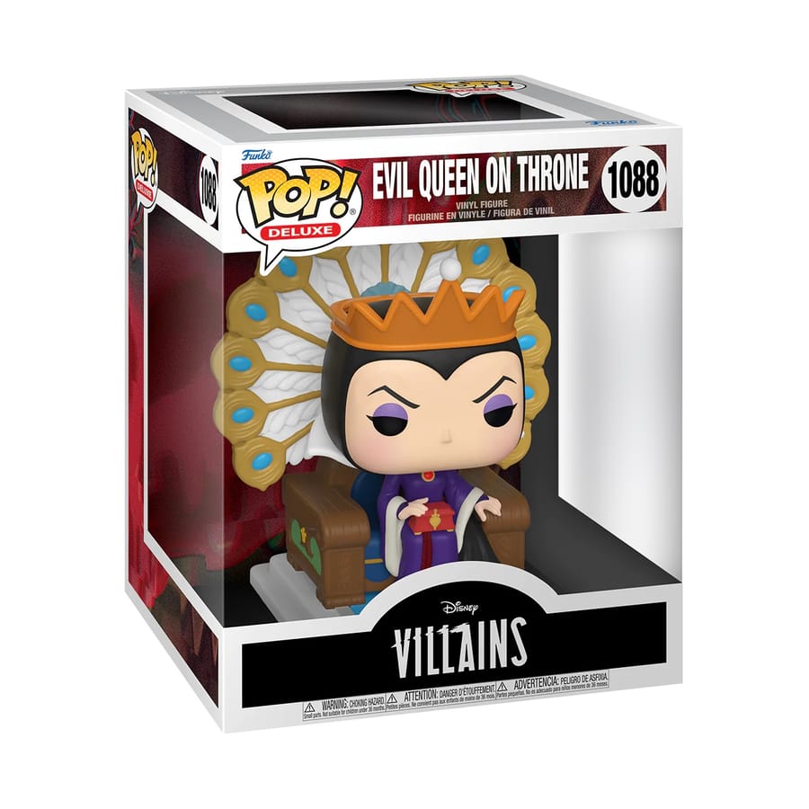 Funko Pop! Deluxe: Disney Villains - Evil Queen on Throne