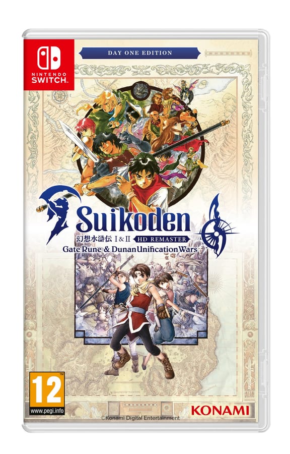 Suikoden 1 & 2 HD Remaster: Gate Rune and Dunan Unification Wars - Day One Edition - Nintendo Switch version