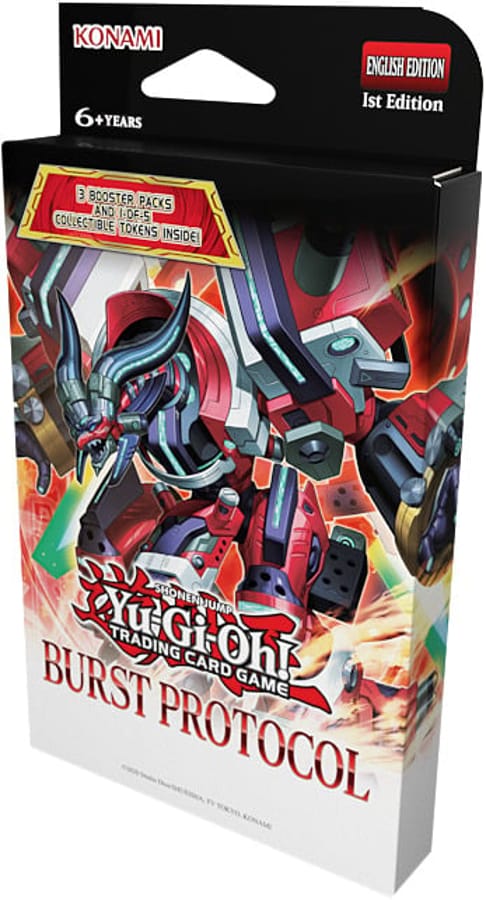 Yu-Gi-Oh! TCG - Burst Protocol Booster 3-Pack (Cardboard Tuckbox) - Exclusive GSA-GSS product - UK