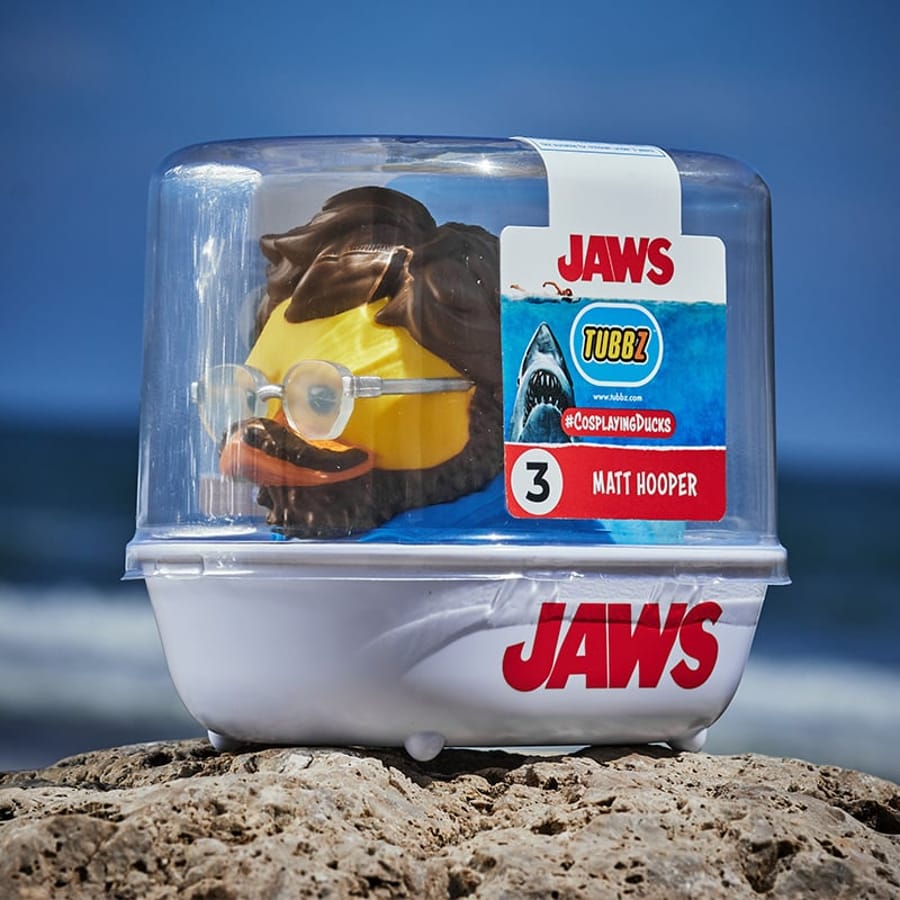 Numskull - TUBBZ Canard de bain - Jaws - Matt Hooper - 9cm