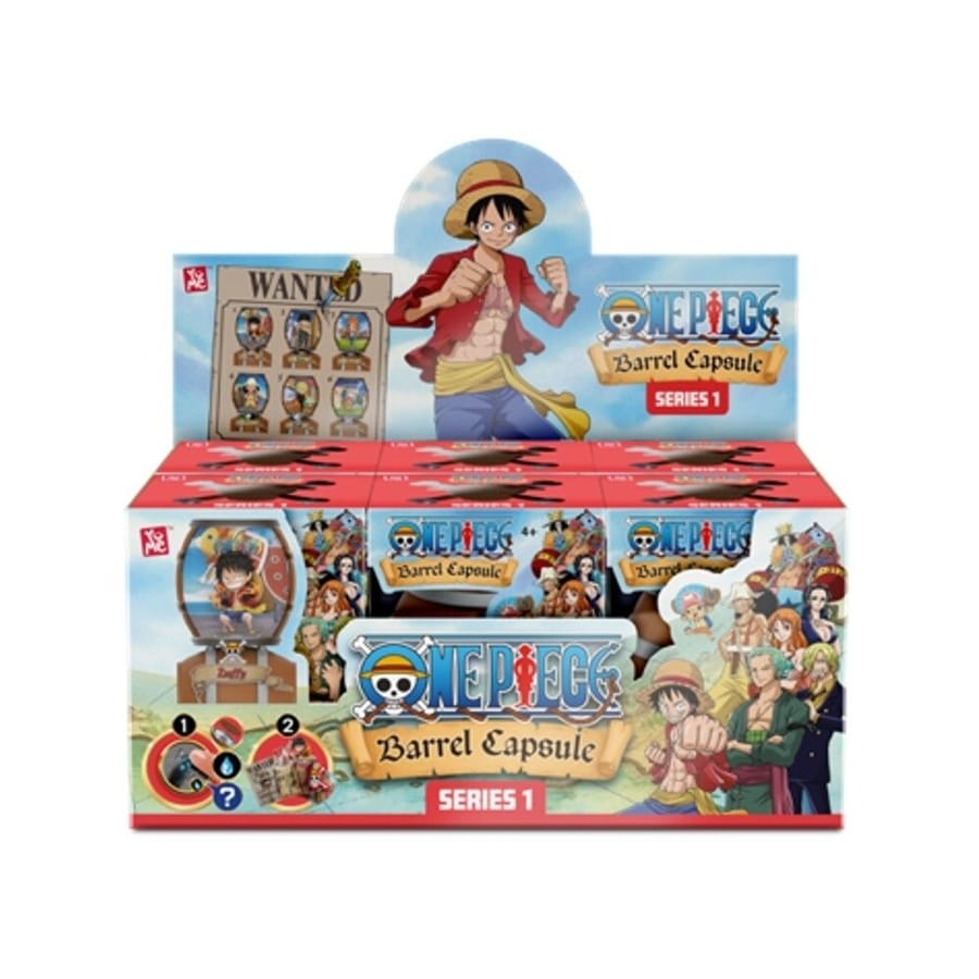 YuMe - One Piece - Barrel Capsule (Display 6 units)