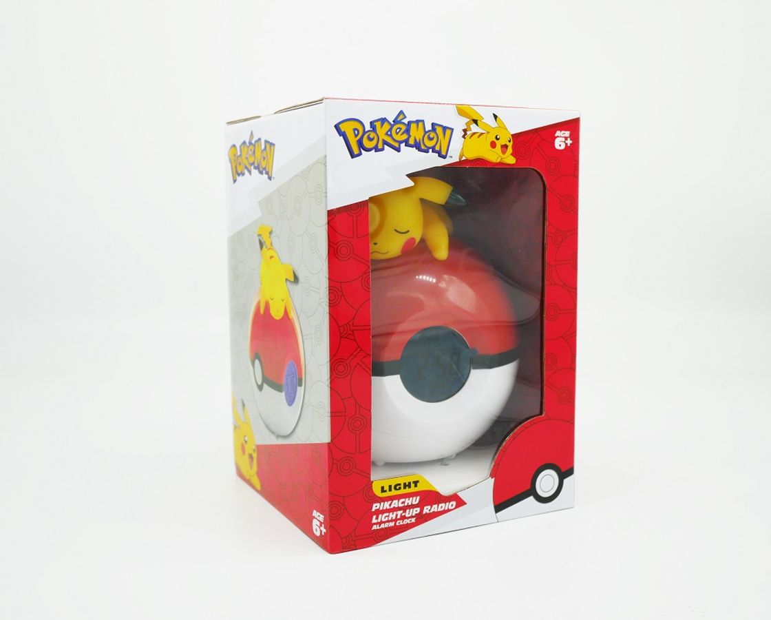 Pokémon - Light-up Digital FM Alarm Clock Sleepy Pikachu