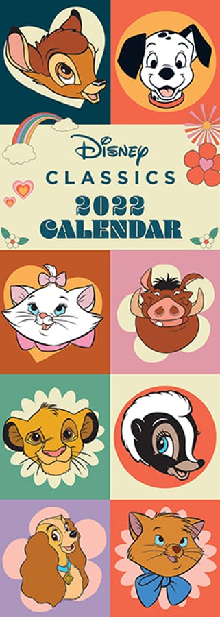 Disney - Classiques 2022 Calendrier Slim