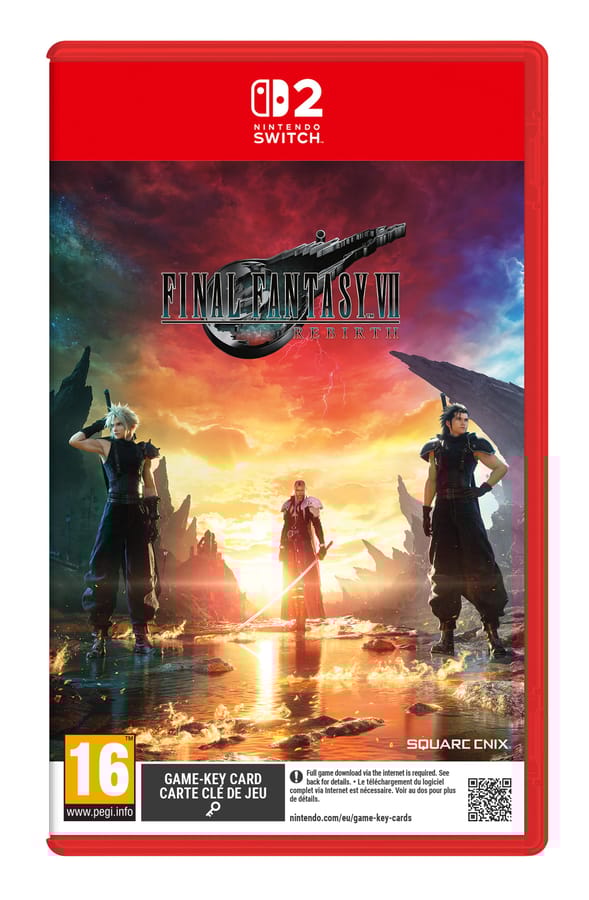 Final Fantasy VII: Rebirth - Game-key Card - Nintendo Switch 2 version