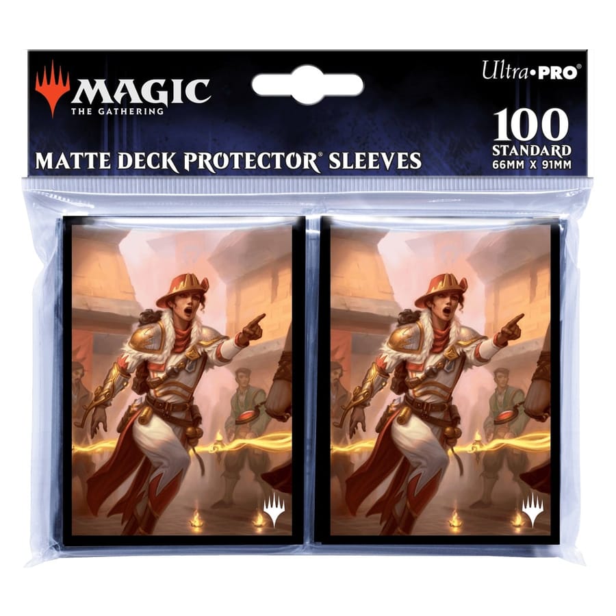 Ultra Pro - Magic - The Gathering - Murders at Karlov Manor - 100 Standard Sized Card Sleeves Pack - Nelly Borca, Impulsive Accusor (63 x 89 mm)