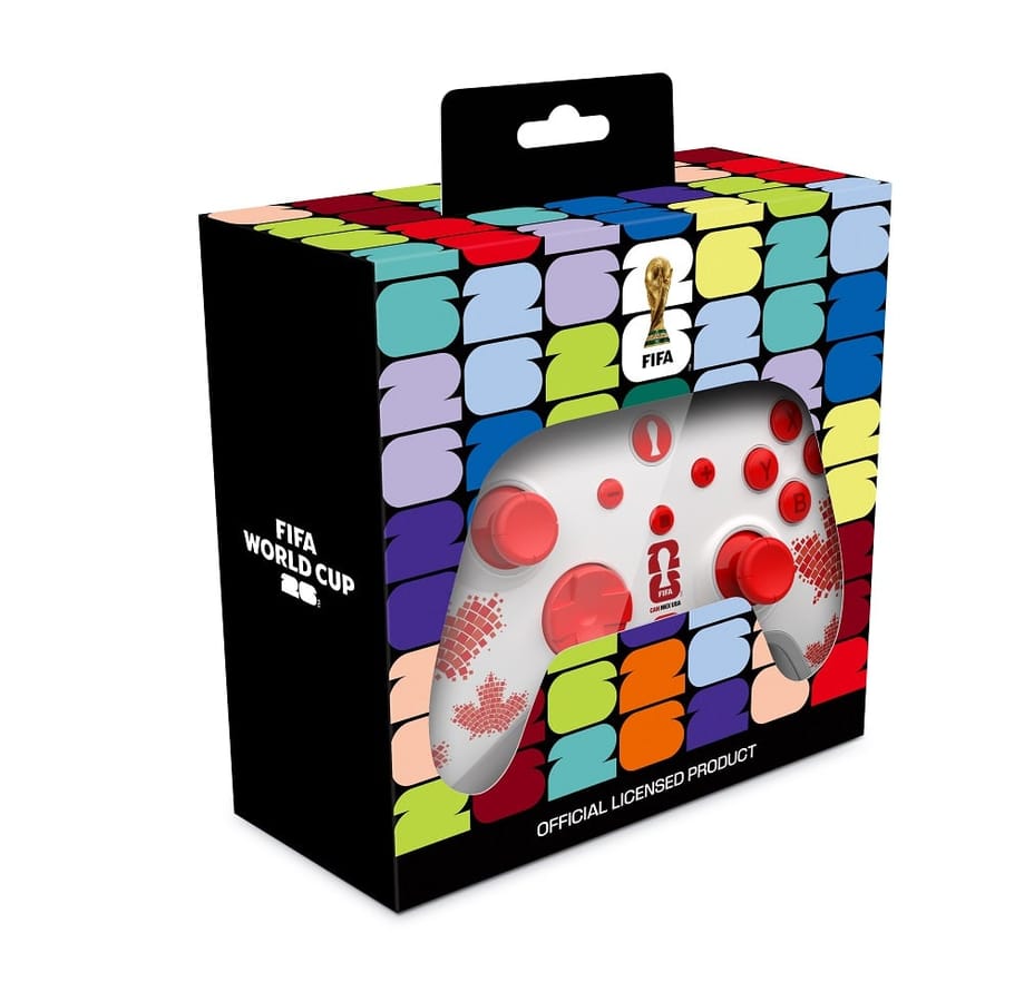 FIFA WorldCup 26 - AURORA+ Manette sans fil Canada pour Switch, Switch 2, PC, Android et IOS