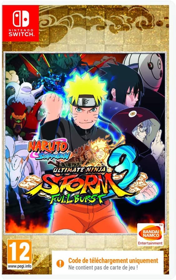 Naruto Shippuden : Ultimate Ninja Storm 3 Full Burst (Code-in-a-box)
